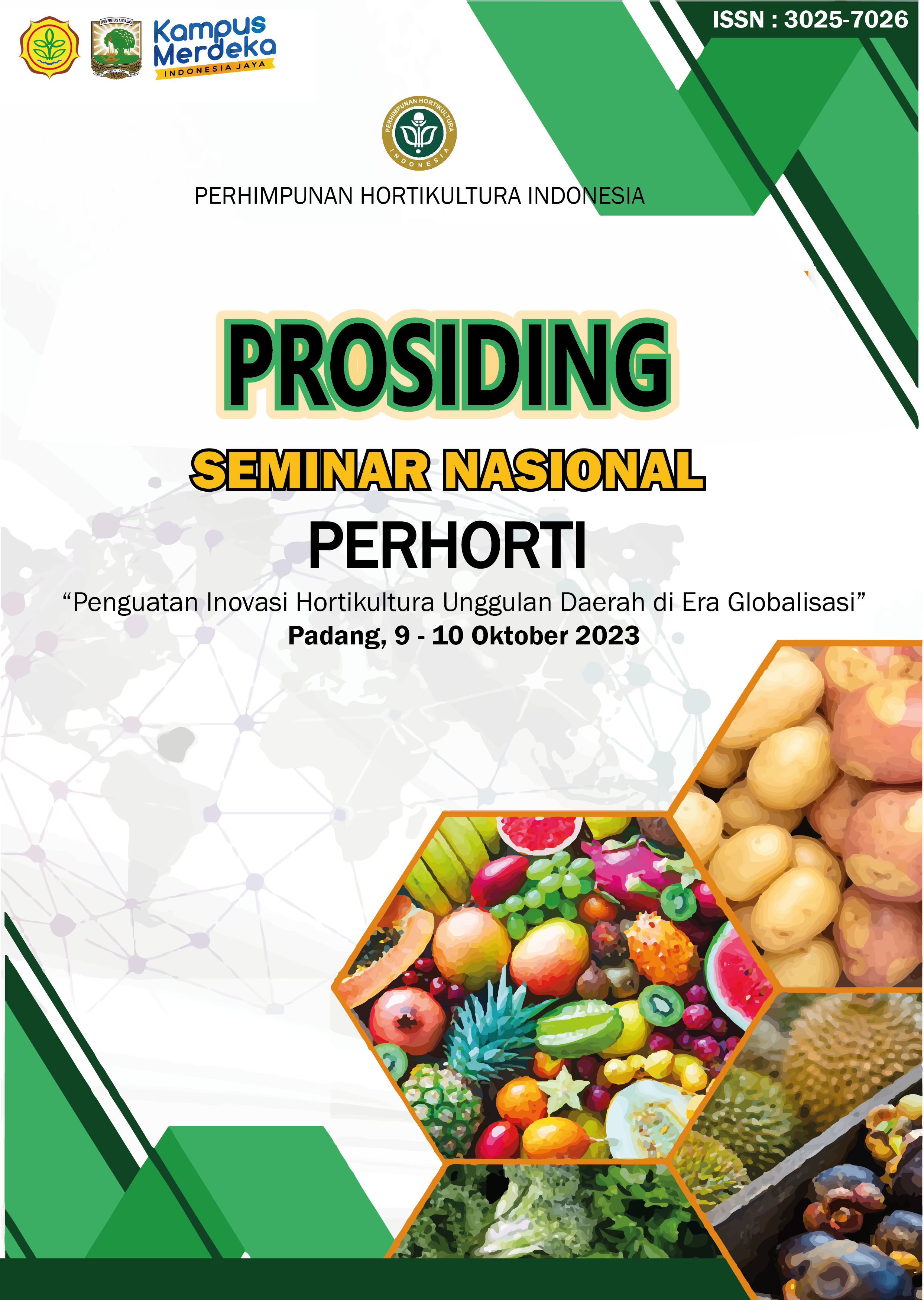					View Vol. 1 No. 2 (2023): Prosiding Seminar Nasional Hortikultura 2023
				